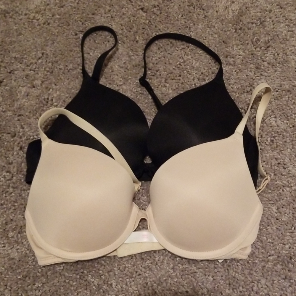 Set of 2 Pink WearEverywhere Pushup Bras